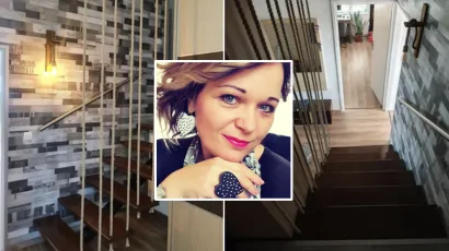 Lidija Dujmenović i njezino novo stubi&scaron;te/Foto: Privatni album
