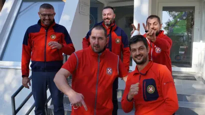 Dobro raspoloženi volonteri HGSS-a Ispostave Daruvar/Foto