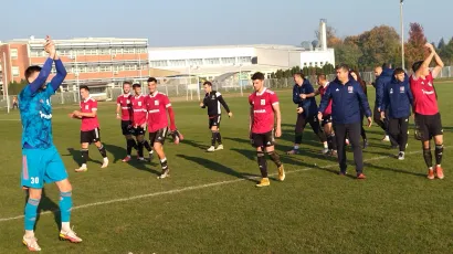 Zasluženo slavlje igrača s Brda/ Foto: Deni Marčinković