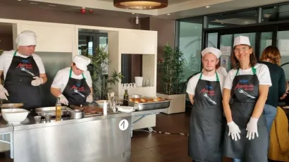 Anita i Tin odlično su se sna&scaron;li i na najbolji mogući način predstavili Bjelovar i BBŽ/Foto: Mario Blaha