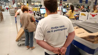 Radnici Ikee Hrvatska imaju kolektivni ugovor/Foto: Davor Pongračić/CROPIX