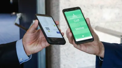 Digitalna Covid potvrda/Foto: Marko Todorov/CROPIX