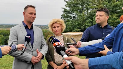 Župan Marko Maru&scaron;ić i zamjenica Marija Jungić/Foto: Mojportal.hr