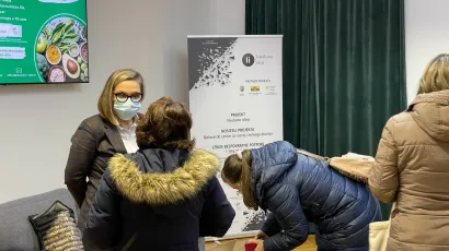 Bjelovarčanima se svidjelo &scaron;to su mogli postavljati pitanja/Foto: Inkubator ideja