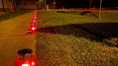 Lampioni za žrtvu Vukovara/ Foto: KruGare&scaron;nica.info