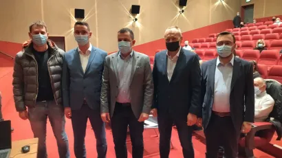 Danijel Kovačec, Marko Kutanjac, Dario Hrebak, Slavko Pri&scaron;ćan i Silvestar &Scaron;tefović/ Foto: Deni Marčinković