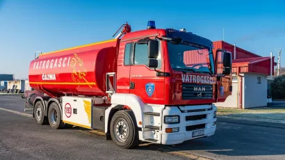 Novo vozilo JVP Grada čazme/ Foto: D. Kirin