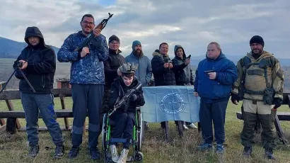 Članovi Udruge Korak dalje i AU Komarci Daruvar/ Foto: Korak dalje