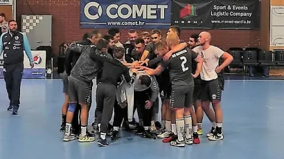 Daruvarčani su jučer slavili u Dvorani europskih prvaka/ Foto: RK Daruvar