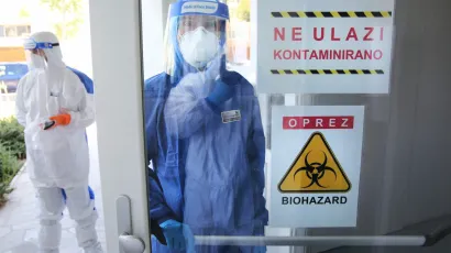 U posljednja 24 sata preminula je 1 osoba s koronavirusom/Foto: Duje Klarić/CROPIX (ilustracija)