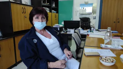 Doktorica Gordana Kesić Valpotić, anesteziologinja i intenzivistkinja, ujedno koordinatorica operativnog tima za COVID-19 OB Bjelovar/Foto: Martina Čapo