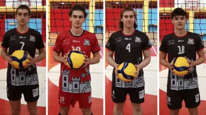 Talenti Odbojka&scaron;kog kluba Daruvar/ Foto: OK Daruvar