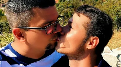 Saborski zastupnik Domagoj Hajduković i njegov dečko Matija/Foto: Facebook