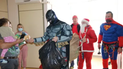 Batman je razveselio jednu djevojčicu/Foto: Pakrački list