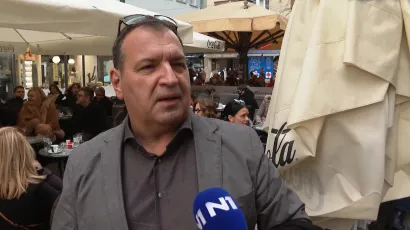 Ministar Vili Bero&scaron; tijekom javljanja za televiziju N1/Foto: N1