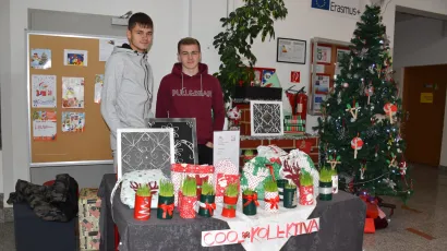 Prikupljanje sredstva i prodaja proizvoda u &scaron;koli/ Foto: KT&Scaron; Bjelovar