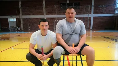 Sa&scaron;a Ćurčić i Josip Slivar/ Foto: BK Bjelovar