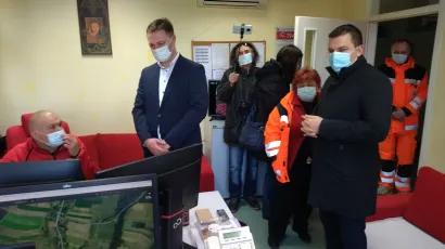Posjet Zavodu za hitnu medicinu BBŽ/ Foto: Deni Marčinković