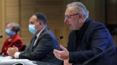 Ministar Davor Božinović pojasnio je koje su nove mjere koje stupaju na snagu od ponedjeljka/Foto: Davor Pongracic/CROPIX