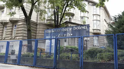 Dječak je nakon nesreće najprije zbrinut u bjelovarskoj bolnici, a potom je prebačen u Klaićevu u Zagreb/Foto: Bruno Konjevic/ pool/CROPIX (Ilustracija)