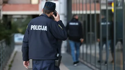 Policija je mu&scaron;karca privela u postaju i oduzela mu nožFoto: Bozidar Vukicevic/CROPIX (Ilustracija)