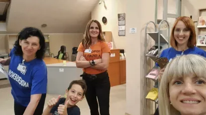 Ove su žene zaslužne za nezaboravnu noć s djecom u knjižnici/Foto: Pučka knjižnica i čitaonica Daruvar