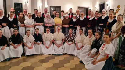 Pro&scaron;log prosinca održana je manifestacija Prvi Če&scaron;ki Božić na tradicionalni način u Daruvaru, u Dvorcu grofa Jankovića/Foto: Vladimir Bilek
