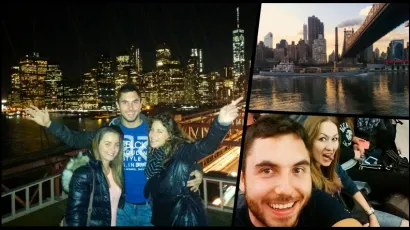 Avantura Denisa Vlahovca u New Yorku/ Foto: Privatni album