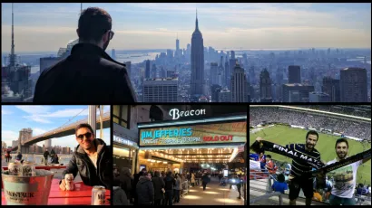 Denisova životna avantura u New Yorku/Foto: Privatni album