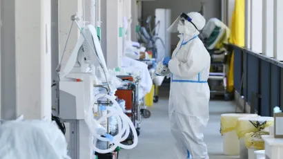 Klinika za infektivne bolesti Dr. Fran Mihaljevic gdje se nalaze pacijenti oboljeli od koronavirusa/Foto: Boris Kovačev/CROPIX (ilustracija)