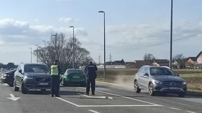 Policija obavlja očevid na mjestu nesreće/Foto: Martina Čapo