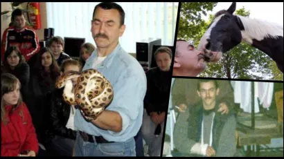 Zdravko Harauzek je od malih nogu zaljubljen u životinjski svijet/Foto: Privatni album