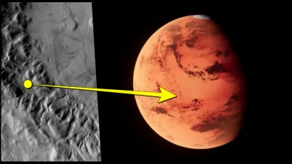 Hrvatska od 2009. ima krater na Marsu nazvan po gradu Lipiku/Foto: Wikipedia, Unsplash