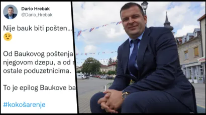 Dario Hrebak "poklopio" je Arsena Bauka na Twitteru zbog njegove opaske izrečene prije godinu dana/Foto: MojPortal.hr/Twitter