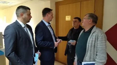 Župan i resorni pročelnik u razgovoru s uzgajivačima/ Foto: Deni Marčinković
