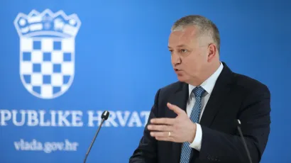 Ministar prostornoga uređenja, graditeljstva i državne imovine Darko Horvat/Foto: Ranko &Scaron;uvar/CROPIX<br>