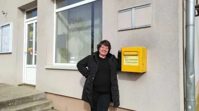 Načelnici Mikles Horvat u interesu je da po&scaron;tanski ured u Zrinskom Topolovcu dobro posluje i da se ne zatvori/Foto: Martina Čapo