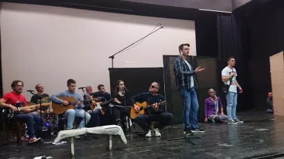 Posljednje pripreme prije premijere/Foto: Mario Barać