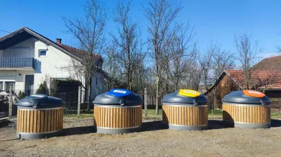 Spremnici su postavljeni na dvije lokacije/ Foto: Općina Velika Trnovitica
