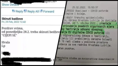 Obavijesti koje su dobili djelatnici HRT-a i Hrvatske lutriji sugiraraju da slijedi ukidanje mjera/Foto: Facebook