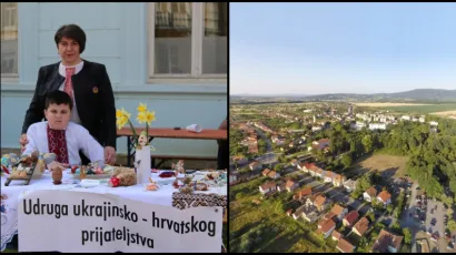 Irina Matijević dovela je izbjeglice iz rodne Ukrajine u Lipik/Foto: Compas.hr, FOTOimago