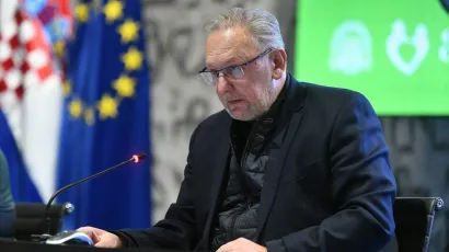 Davor Božinović, potpredsjednik Vlade i ministar unutarnjih poslova/Foto: Goran Mehkek/CROPIX<br>