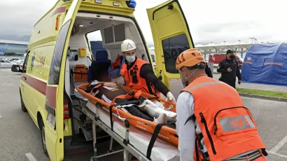 Hitnjaci iz Hrvatske žele volonterski ići pomagati kolegama na granicu Ukrajine i Mađarske, no nisu dobili dozvolu Ministarstva/Foto: Josko Supic/CROPIX (Iliustracija)