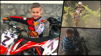 Stefan Lenče izrazito je talentiran i natječe se čak i u kategoriji u kojoj su dječaci dvije godine stariji od njega /Foto:Privatni album