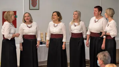 Događaj je svojim nastupom uveličala i daruvarska ženska klapa Stentoria/Foto: Predrag Uskoković