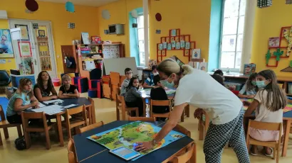 Radionica s robotima izazvala je velik interes mali&scaron;ana pred&scaron;kolske i &scaron;kolske dobi/Foto: Narodna knjižnica "Petar Preradović" Bjelovar<br>