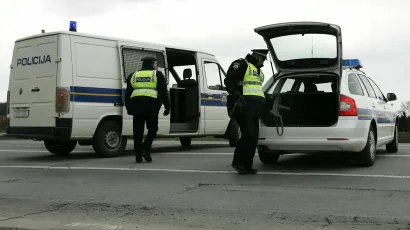 Policija je ženu zaustavila kada se automobilom iz &scaron;ume uključivala na cestu/Foto:Vlado Kos/Cropix (Ilustracija)