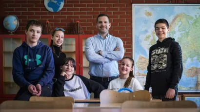 Profesor geografije Dejan Nemčić/Foto: Neja Markičević/CROPIX