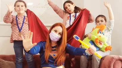 Djeca ne moraju biti prepla&scaron;ena kada idu kod zubara, a ovako sretno izgledaju djeca koja zube pregledavaju u klinici Ladental/Foto: Ladental<br>