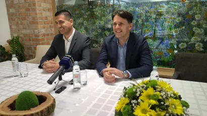 Konferencija za medije održana je u Vinariji Coner u Jabučeti/ Foto: Deni Marčinković